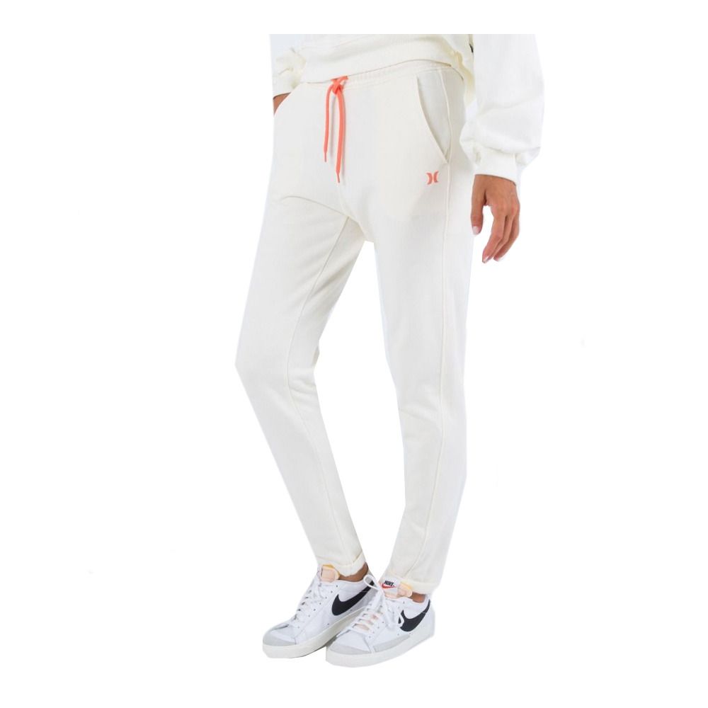 Hurley OCEANCARE SCRIPT - Jogging Femme marshmallow