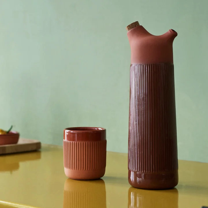 Normann Copenhagen - Junto Becher, 240 ml, terrakotta