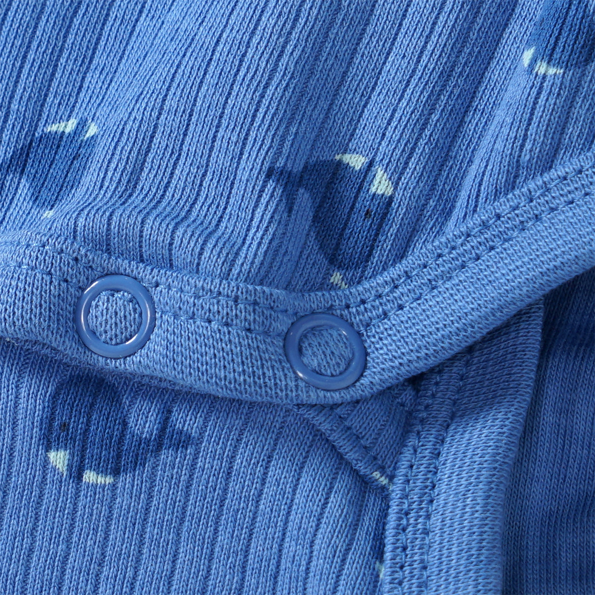 Topomini Newborn Wickelbody, Leggings und Mütze im Set hellblau
