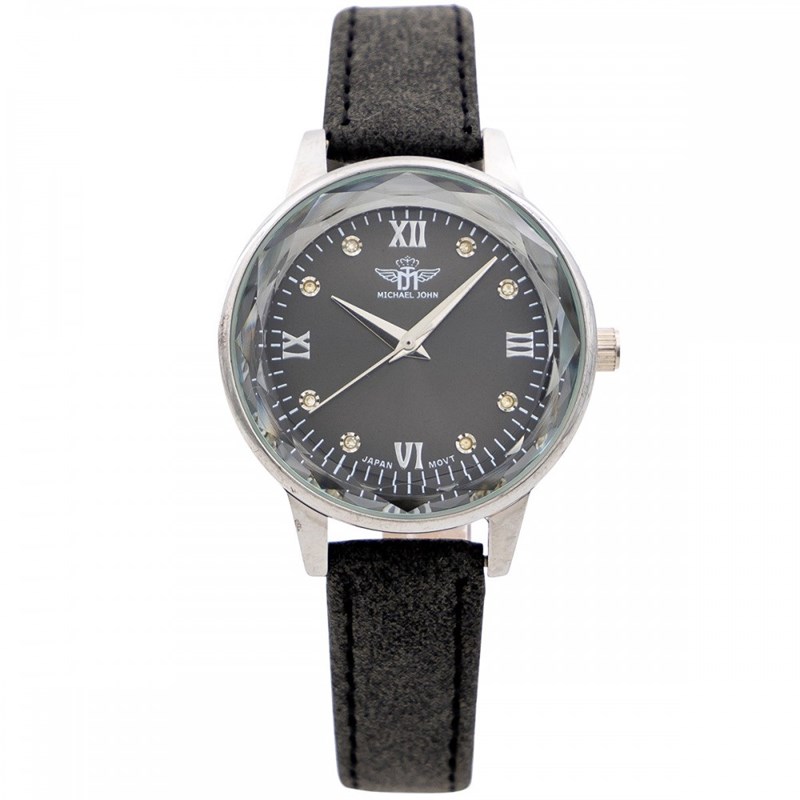 Montre Femme M. JOHN bracelet Cuir Gris