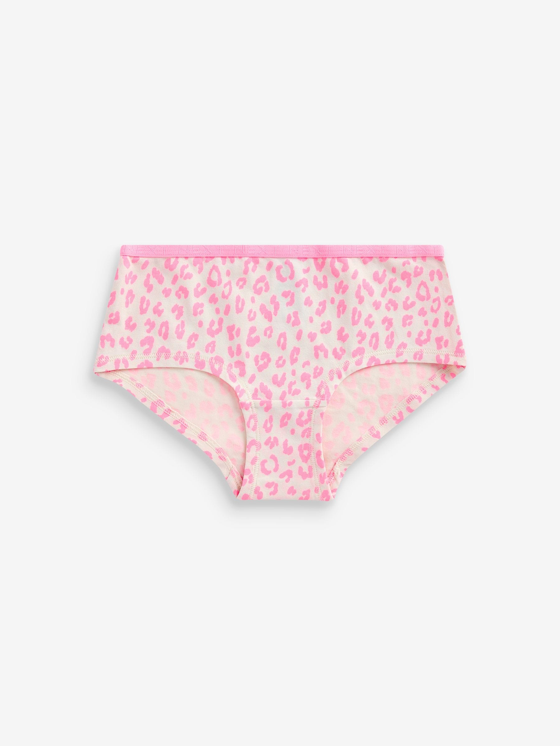 Grijs/wit/zwart met felle prints - Set van 7 slips (2-16 jr)