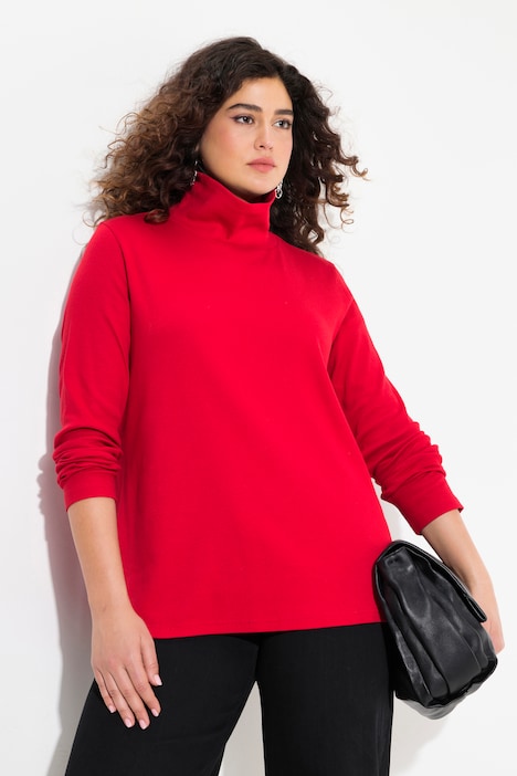 Shirt, Rollkragen, Classic, Langarm