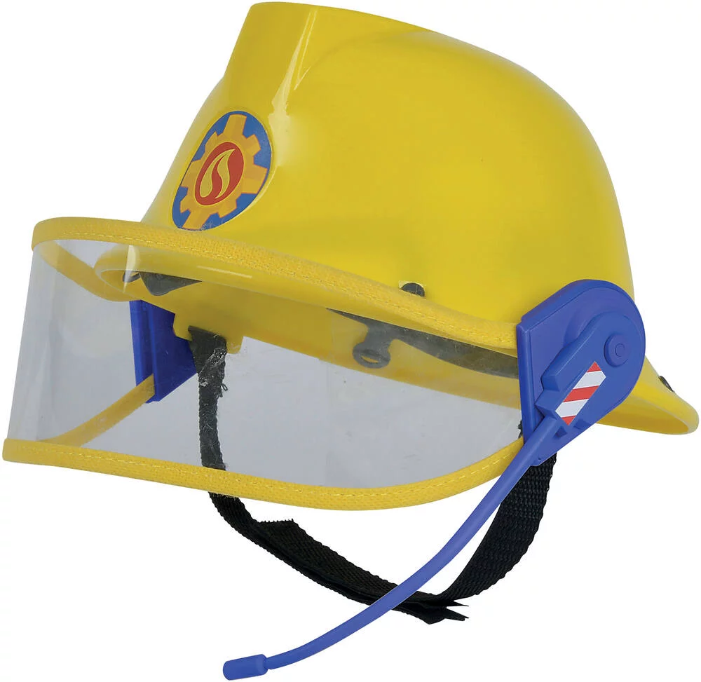 SAM LE POMPIER  CASQUE DE POMPIER AVEC MICRO