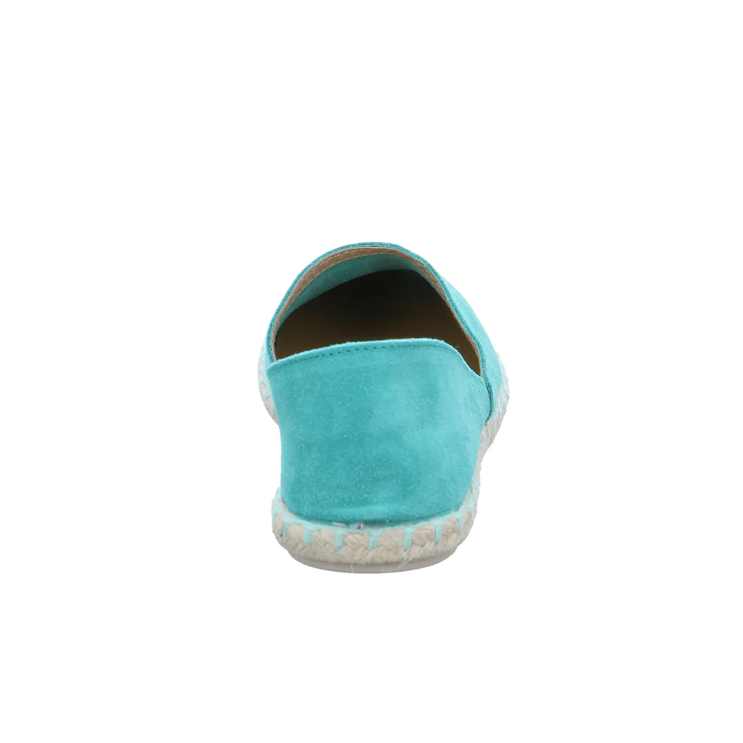 SCHUHENGEL Espadrille Pastelgrün Leder