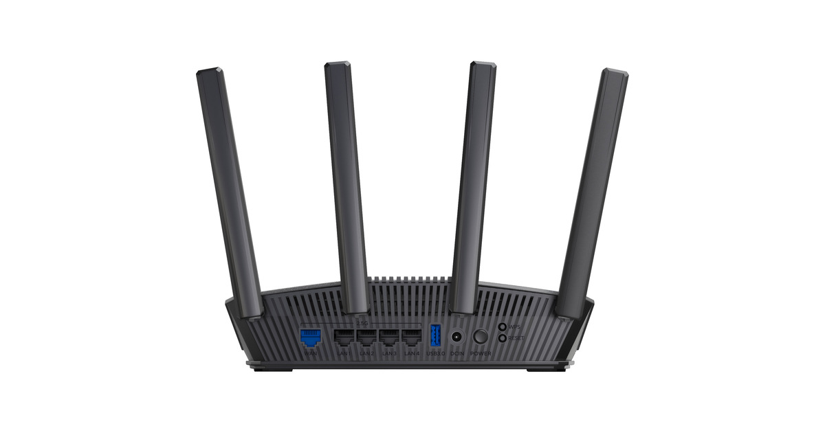 ASUSRT-BE82U WiFi 7 Dual-Band Router mesh router  (Zwart)