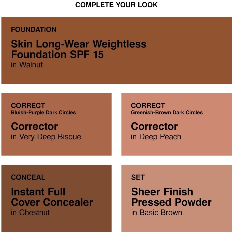 Bobbi Brown Skin Long-Wear Weightless Foundation SPF 15 - 30 ml - Walnut