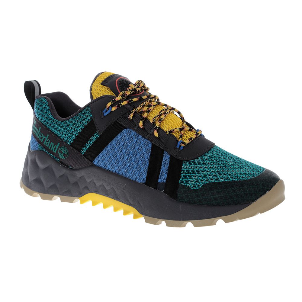 Timberland SOLAR WAVE LT - Chaussures randonné Homme green mesh w black