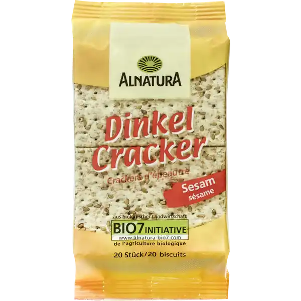 Bio Dinkel Cracker Sesam