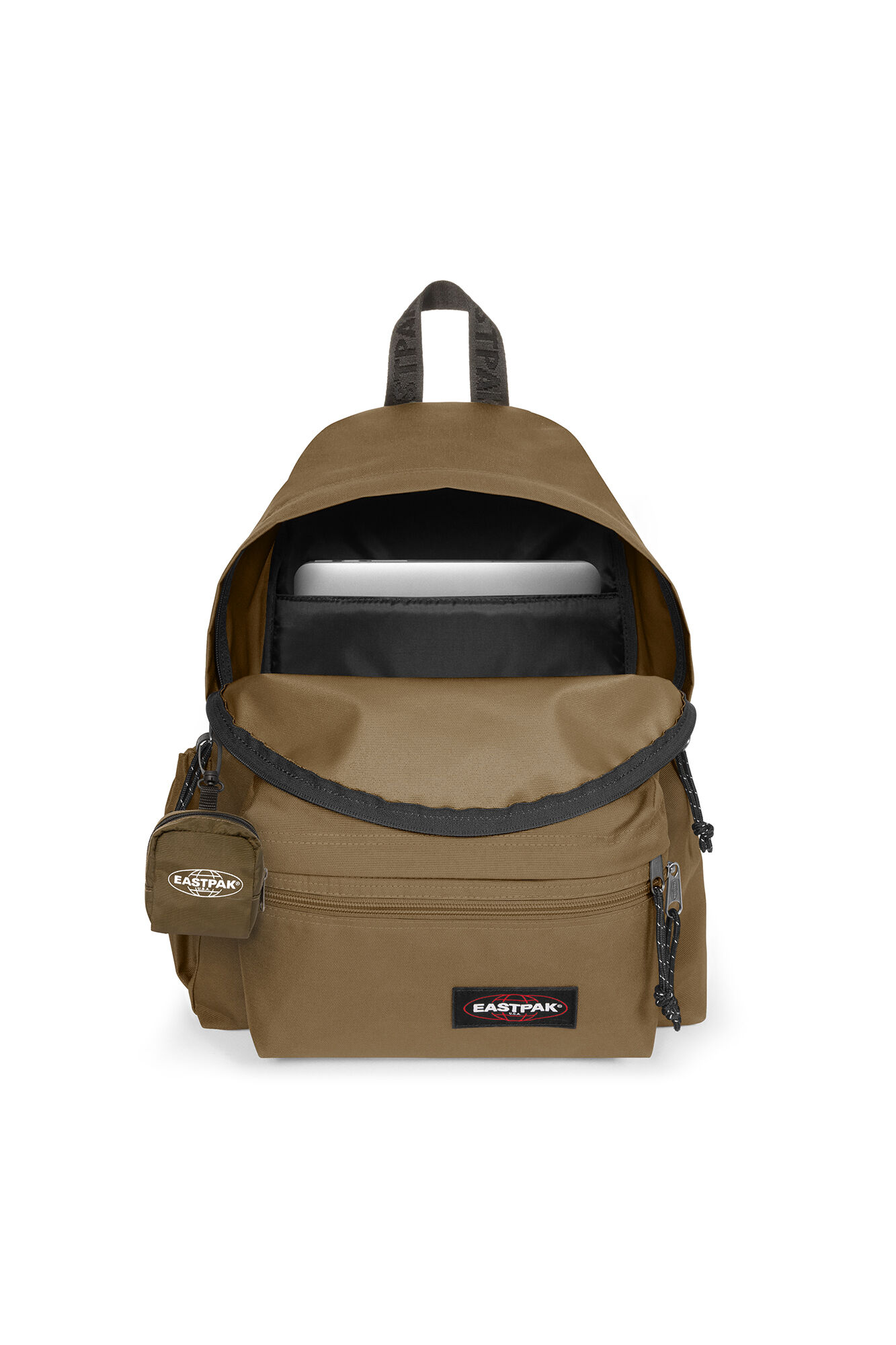 Mochila com compartimento acolchoado para laptop - Verde