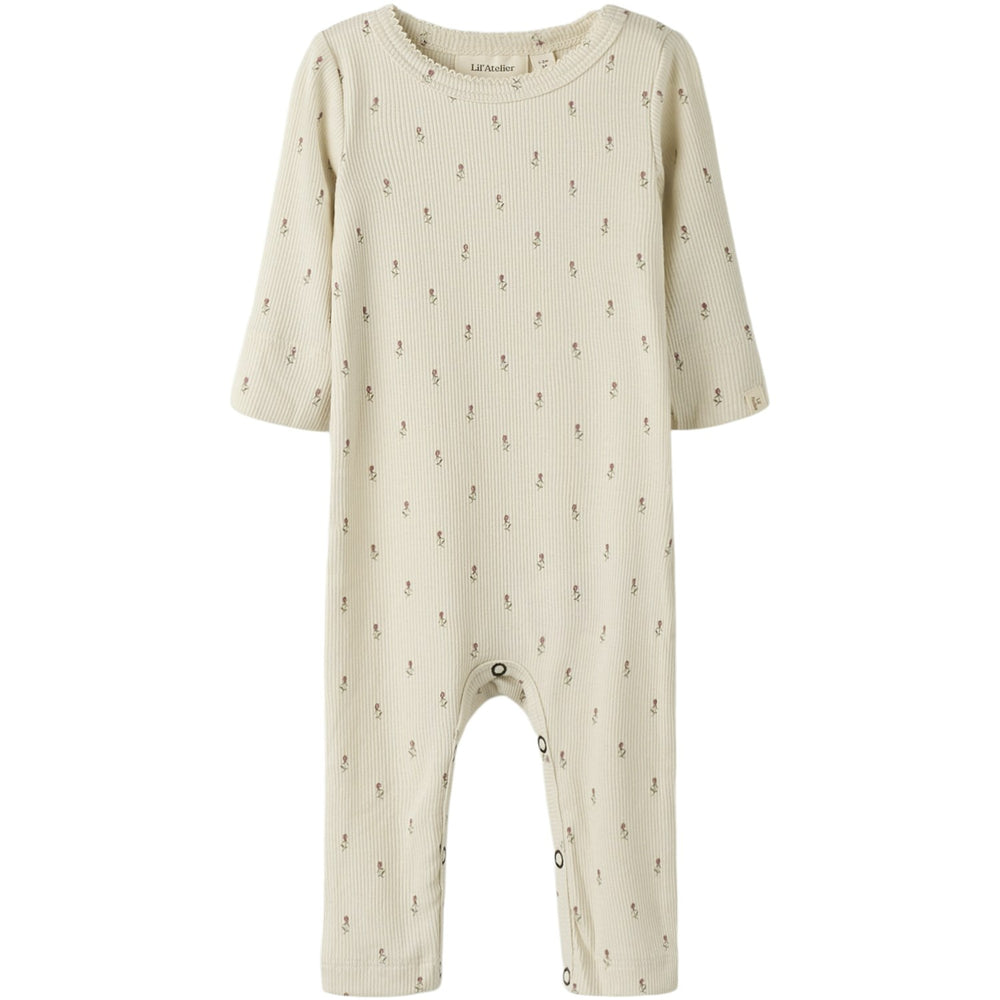 Køb Lil'Atelier Turtledove Floral Nbfgago Ls Natdragt Lil