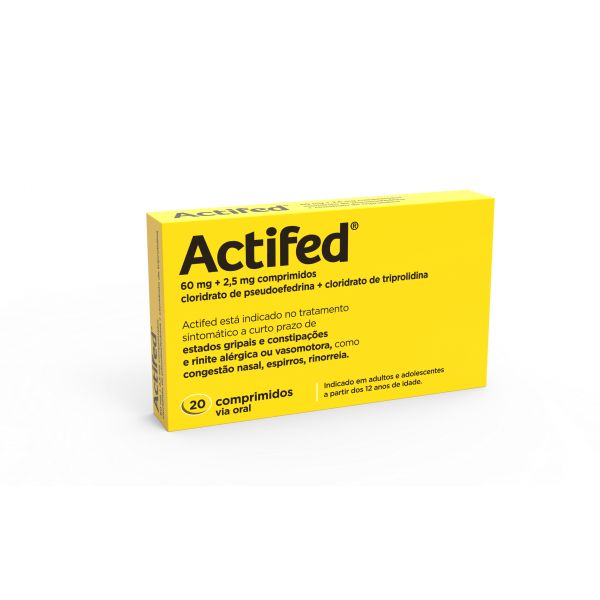 Actifed 20 Comprimidos