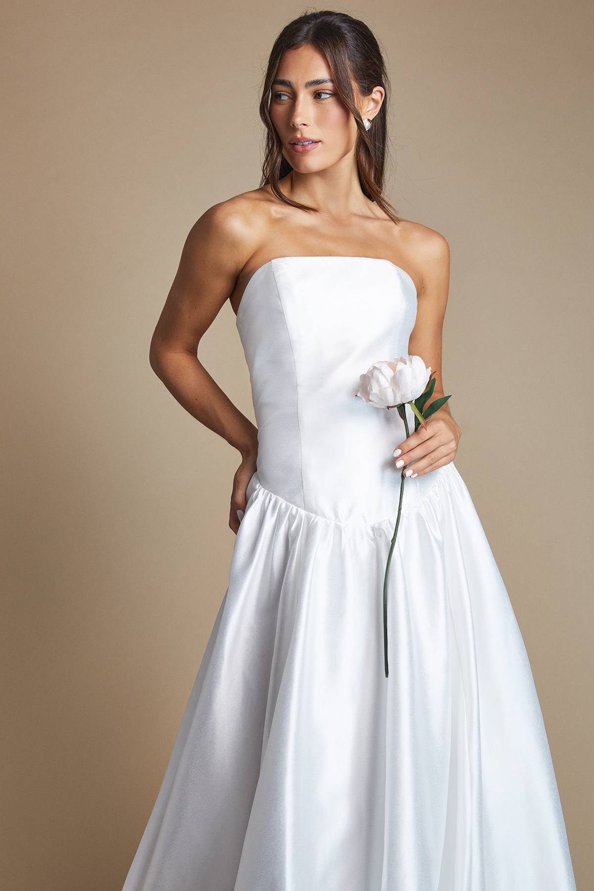 Coast Robe De Mariée Longue Avec Détail Taille Basse