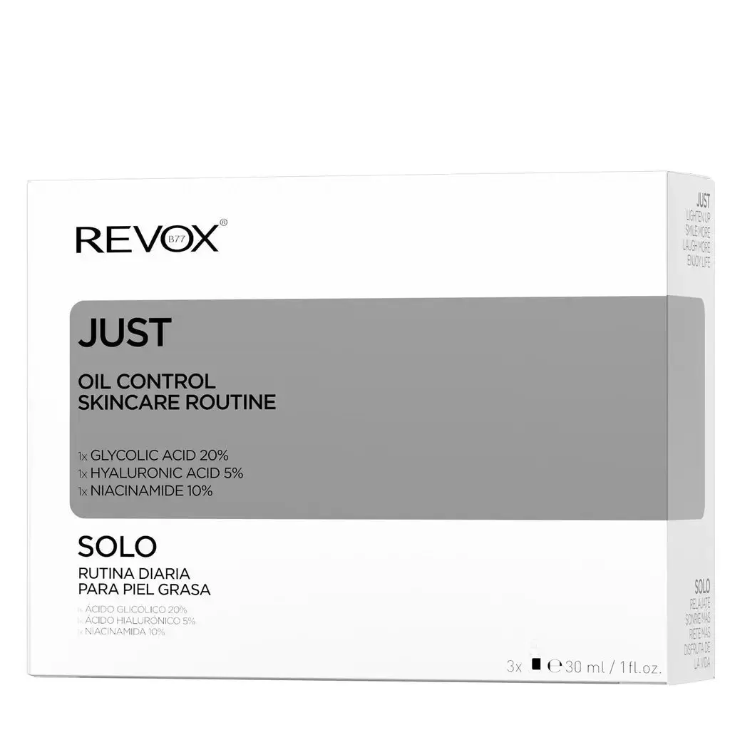 Just Oil Control Skincare Routine