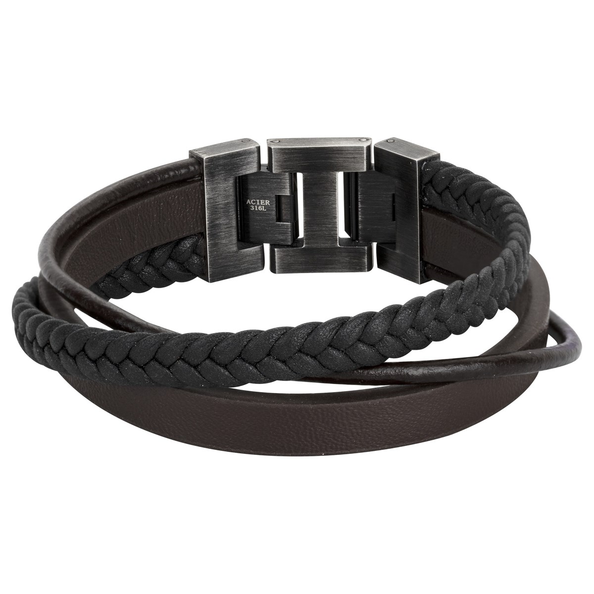 Bracelet souple Bao en Acier 316L