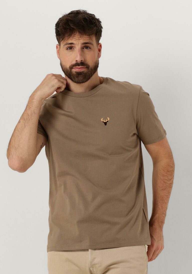 STR\u00D8M Clothing taupe str&oslash;m clothing t-shirt t-shirt