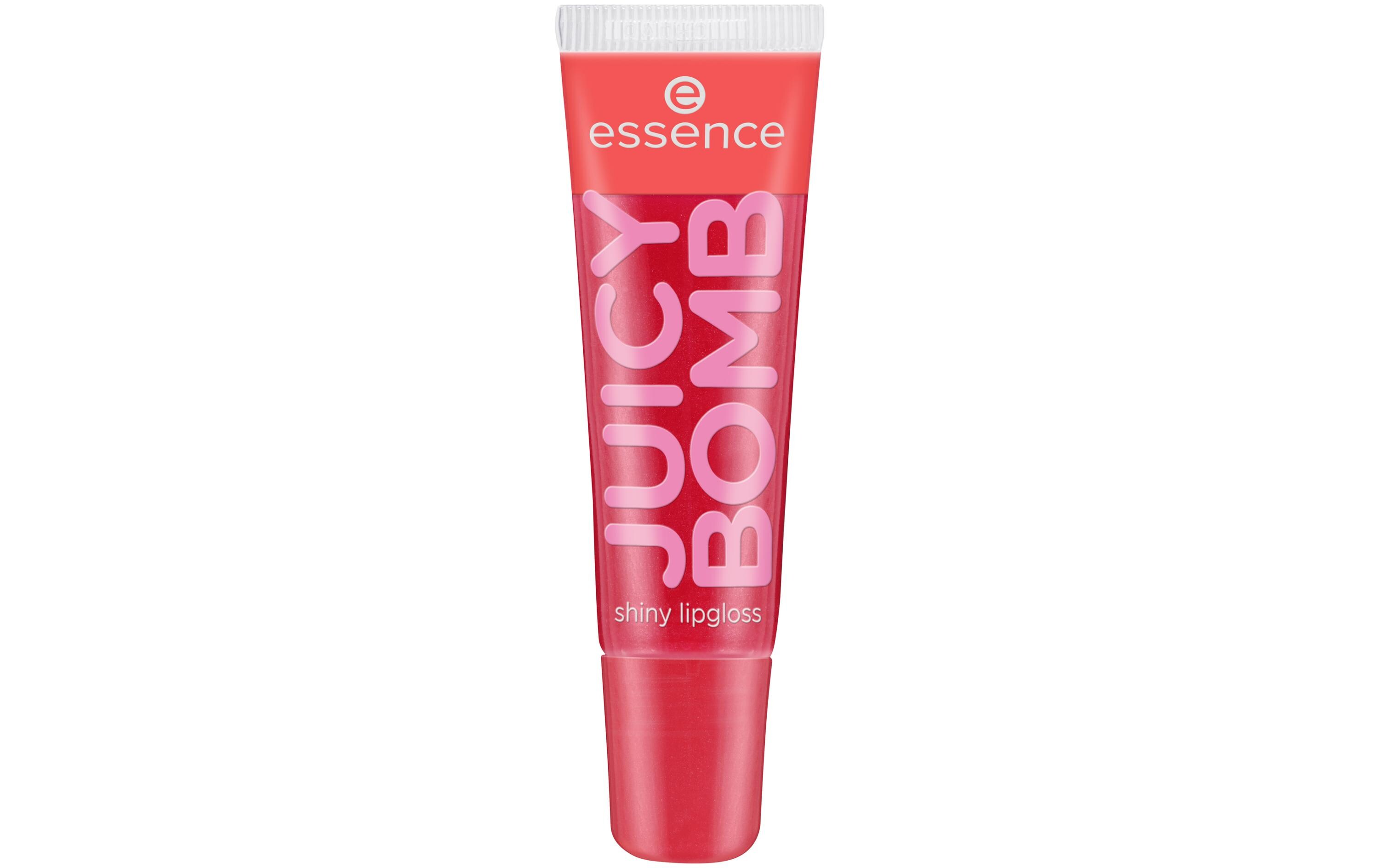 Lip Booster Juicy bomb shiny 104 Poppin' PomegranateLipgloss mit fruchtigem Duft und hochglänzendem Finish