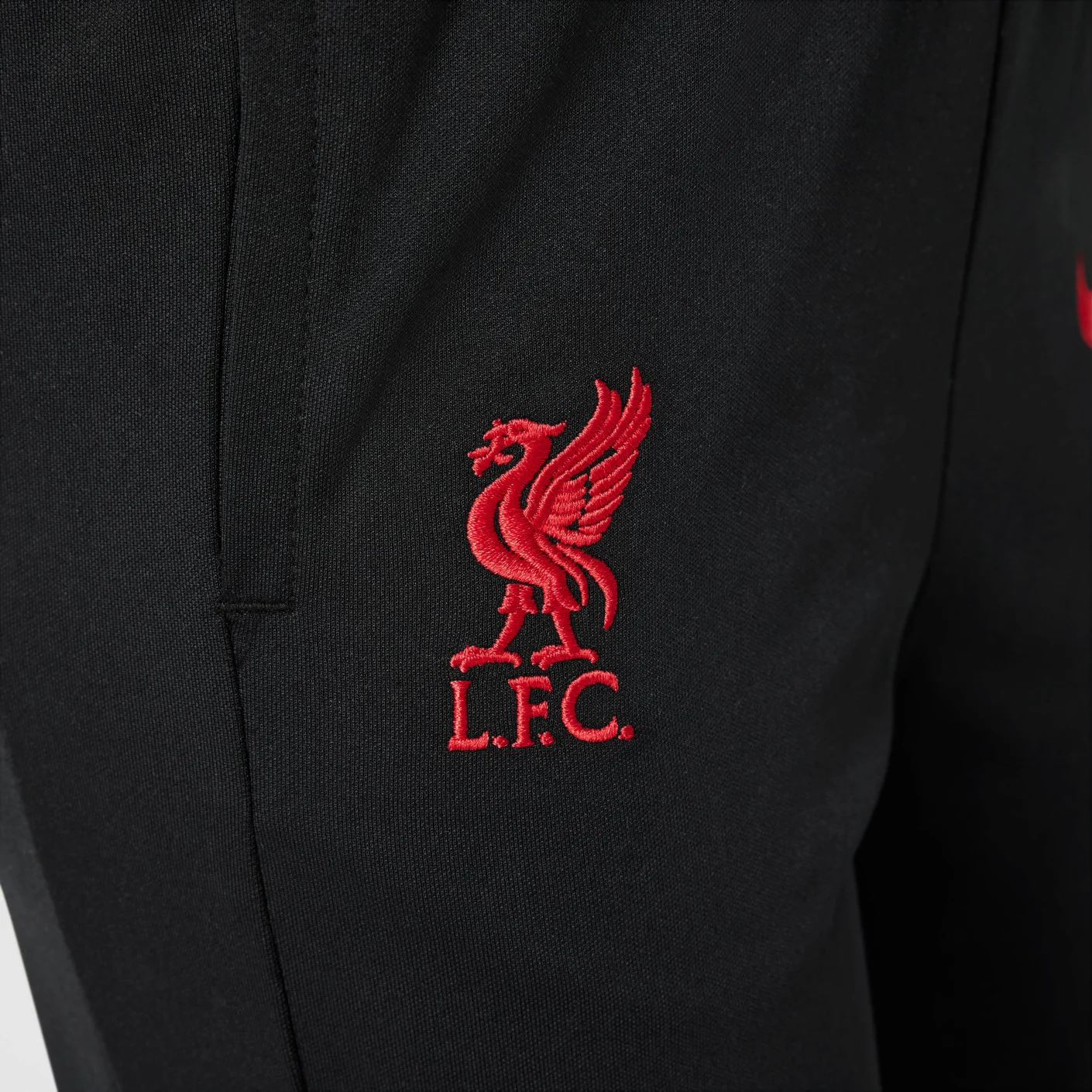 Nike Liverpool Academy Pro Trainingspak 1/4-Zip 2024-2025 Kleuters Gebroken Wit Zwart Rood
