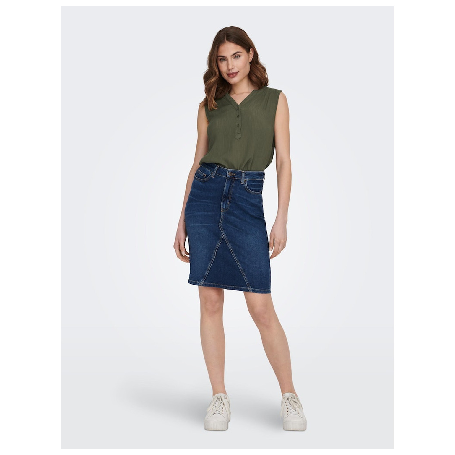 Only ONLJETTE LIFE S/L TOP WVN NOOS