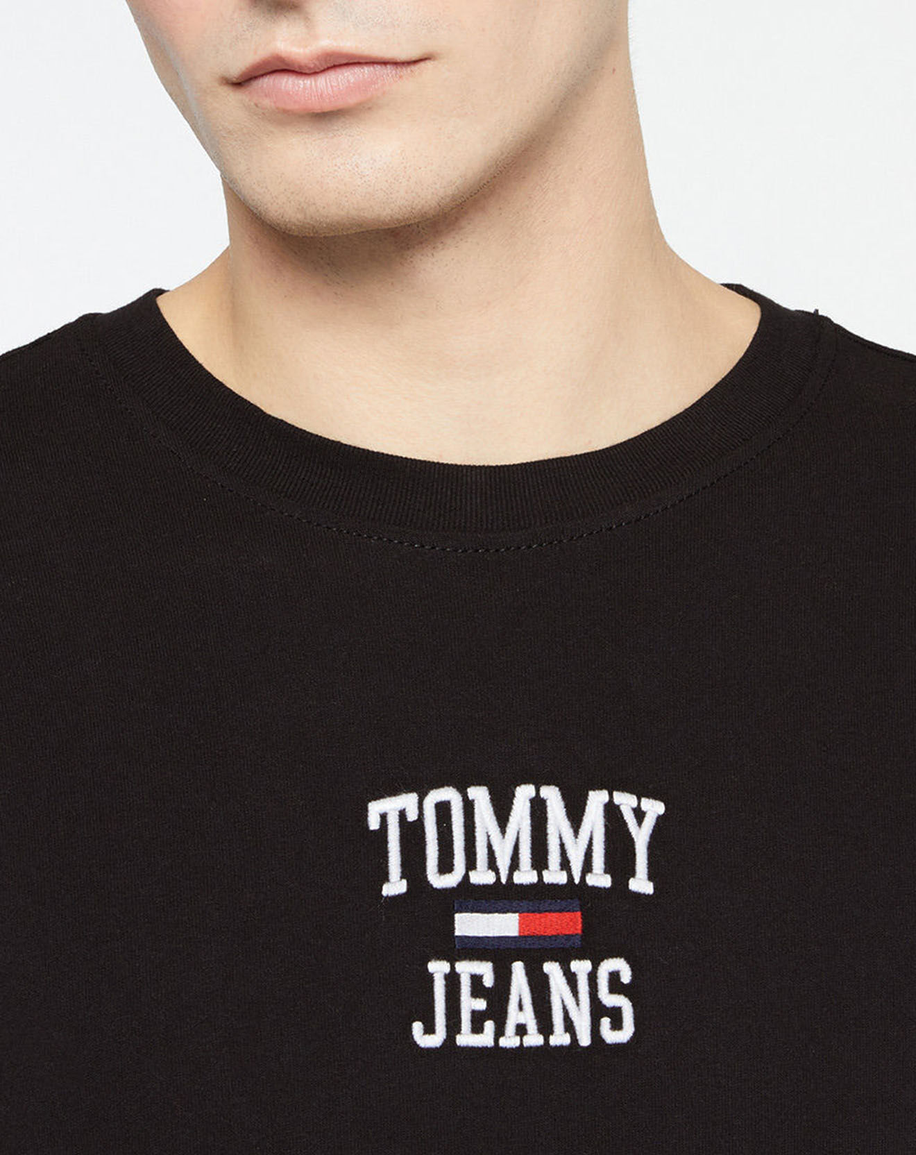 Tommy Jeans T-Shirt Mini Collège noir