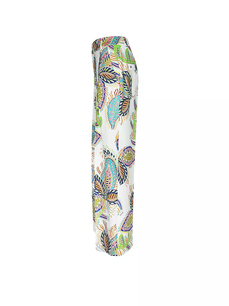 MARC CAIN High Waist Hose Wide Fit WICHITA weiss