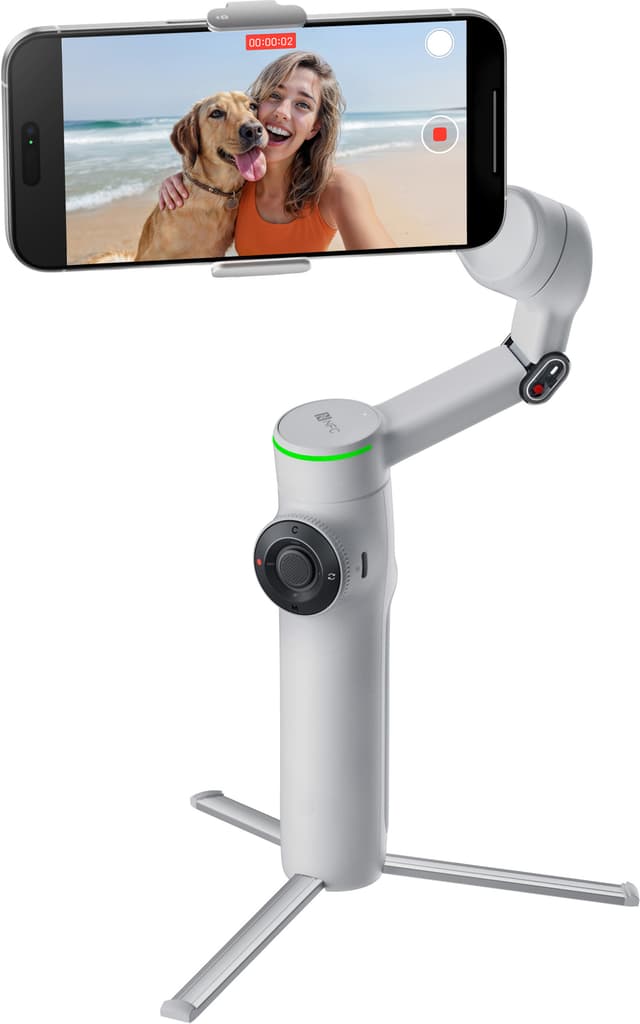 Insta360 Flow 2 Pro Gimbal Stabiliseringspakke Creator Grå