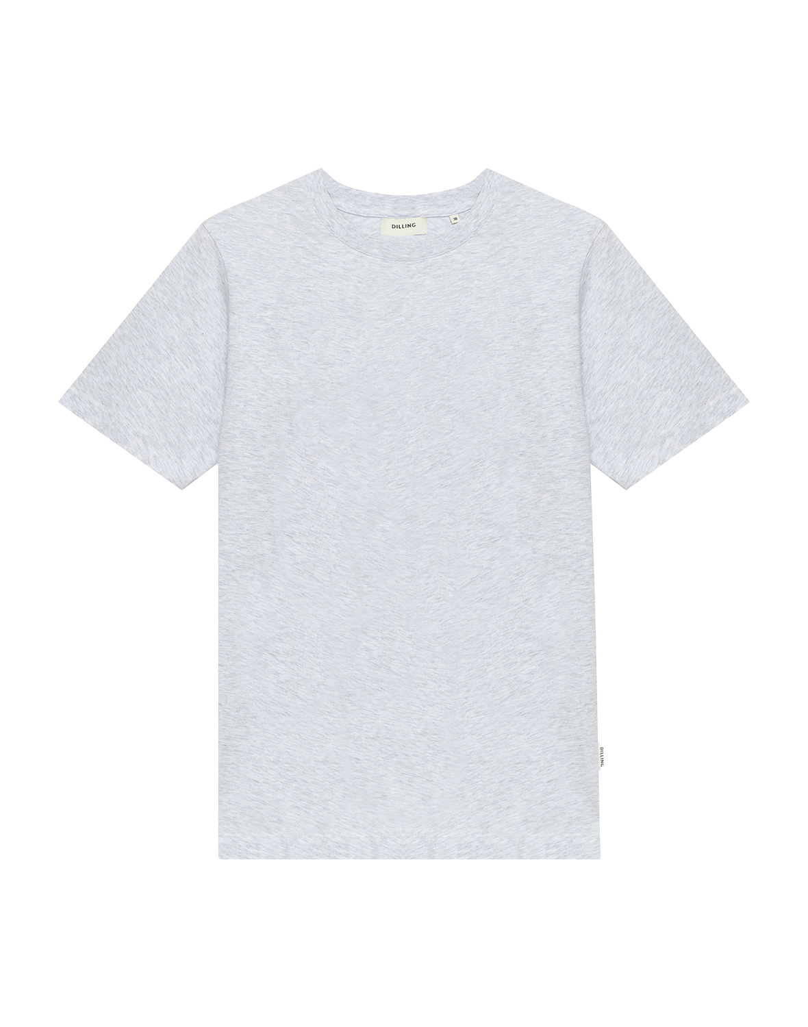 T-shirt van katoen voor dames in Lichtgrijs