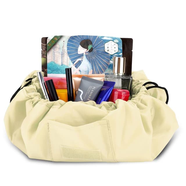 Kosmetiktaske Sminketaske Toilettaske Make Up (beige)