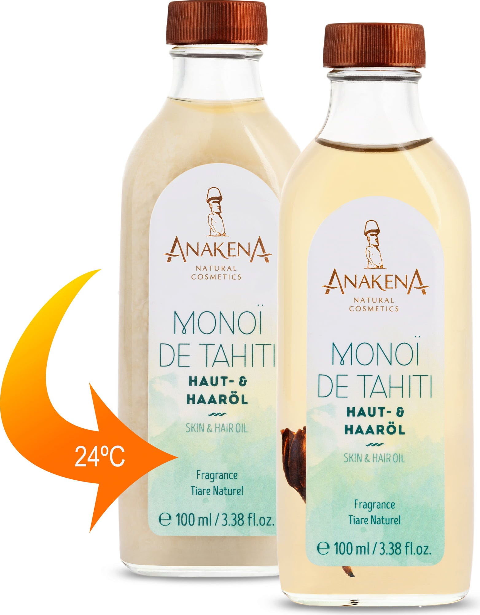 ANAKENA  Monoï de Tahiti Haut- & Haaröl, 100 ml