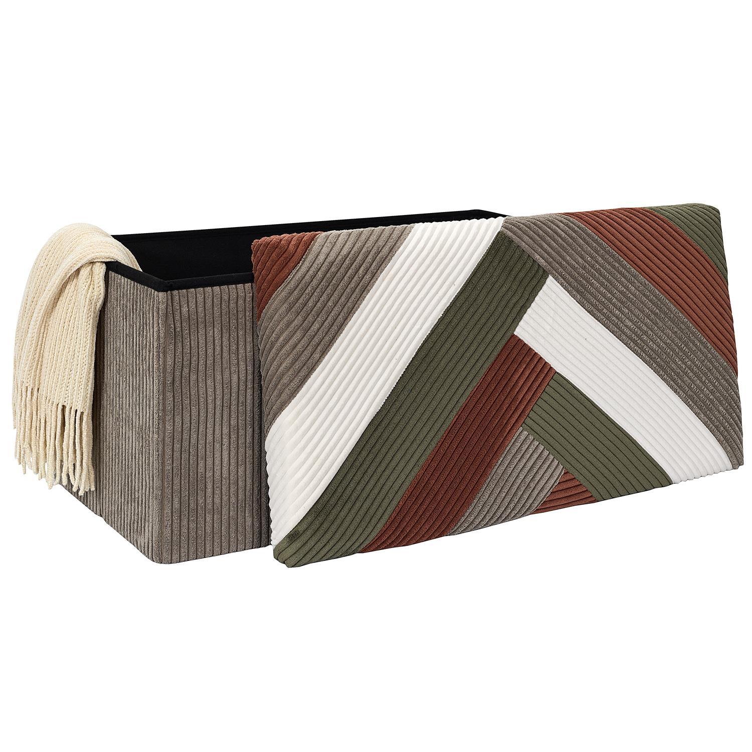 COFFRE BANC PLIABLE PATCHWORK COTELE SCOTT