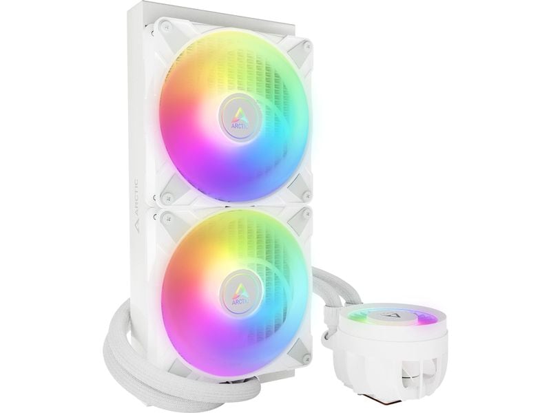Arctic Cooling Wasserkühlung Liquid Freezer III 280 A-RGB W Multikompatibler All-in-One CPU-Wasserkühler mit A-RGB