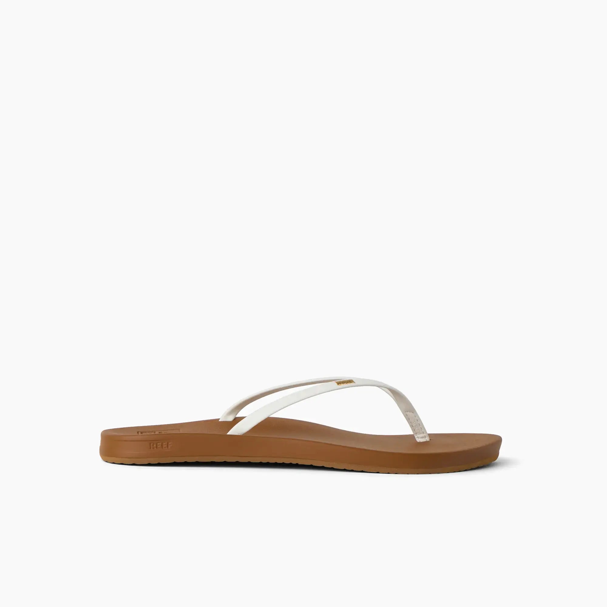 Cushion Slim White Tan