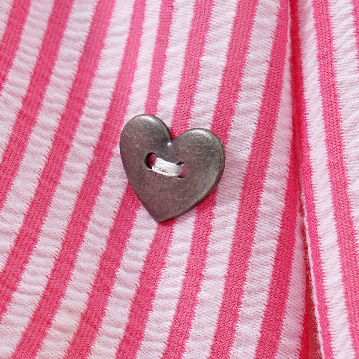 Topolino Mädchen Blusenshirt im Streifen-Look pink / weiss