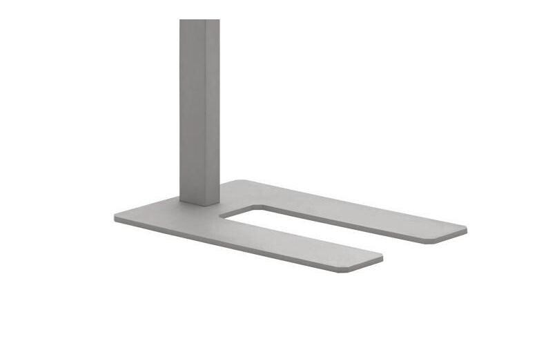 Bürostehleuchte GARABELLA mit Sensor, Silber<br>Dimmbare Bürostehleuchte mit Sensor