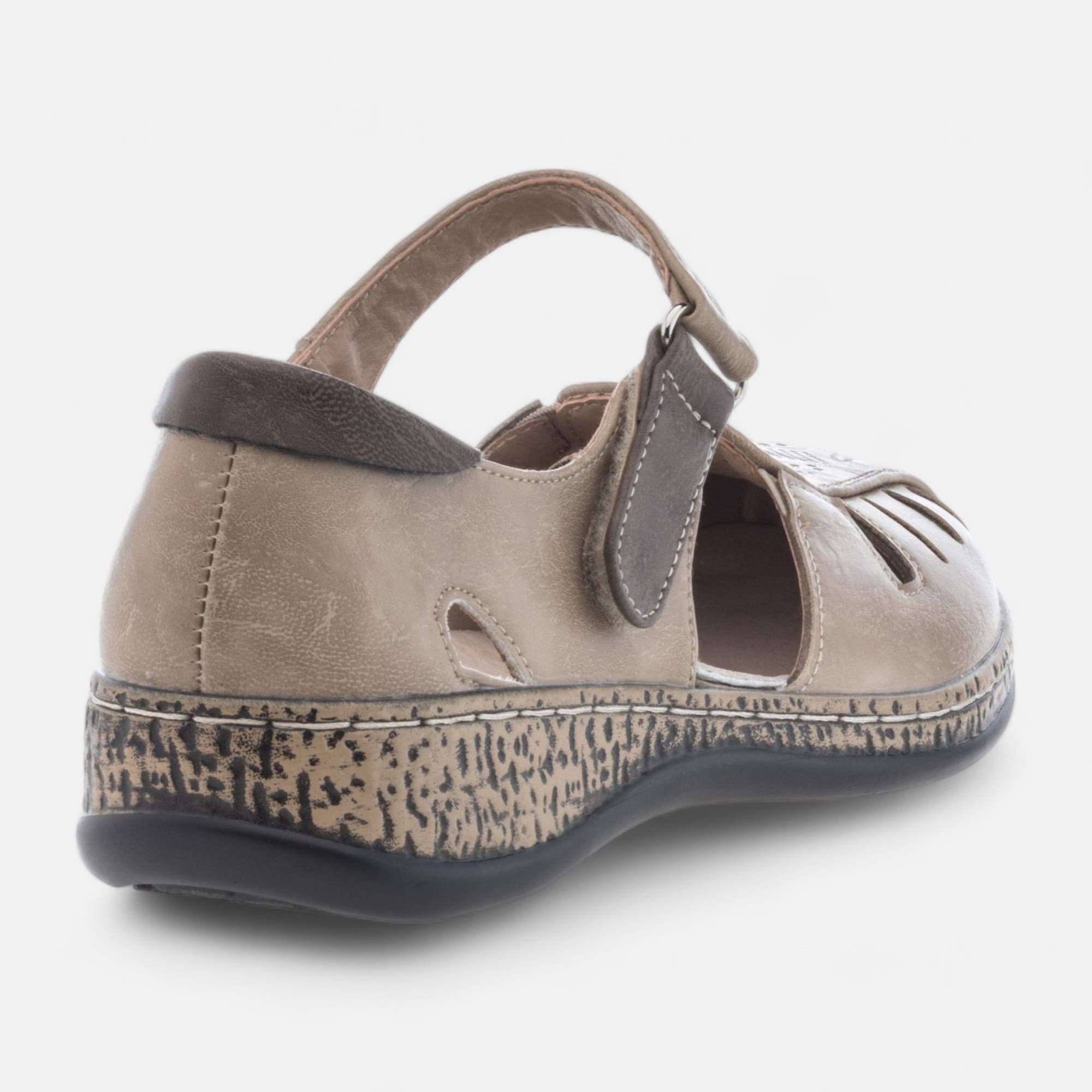 Escarpins quartiers ouverts Femme beige