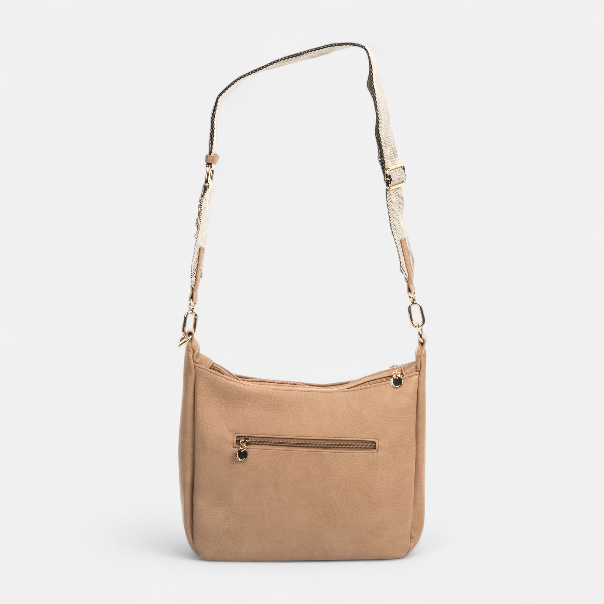 Sac bandoulière beige
