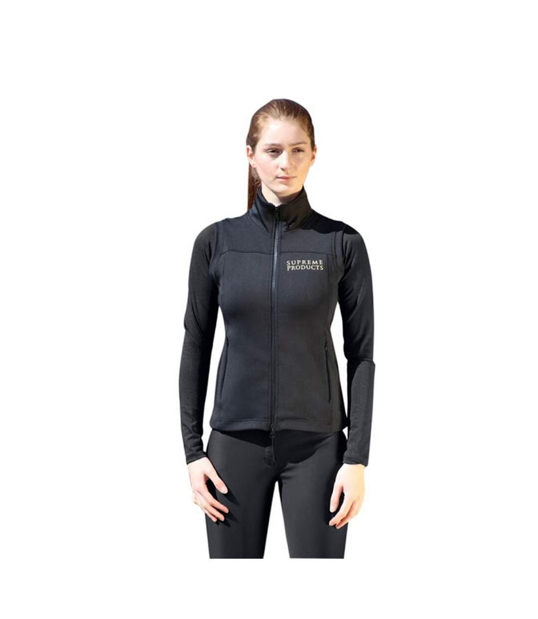 Supreme Products - Gilet d'équitation ACTIVE SHOW - Femme (Noir) - UTBZ3953