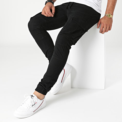 Pantalon Cargo XQ06 Noir