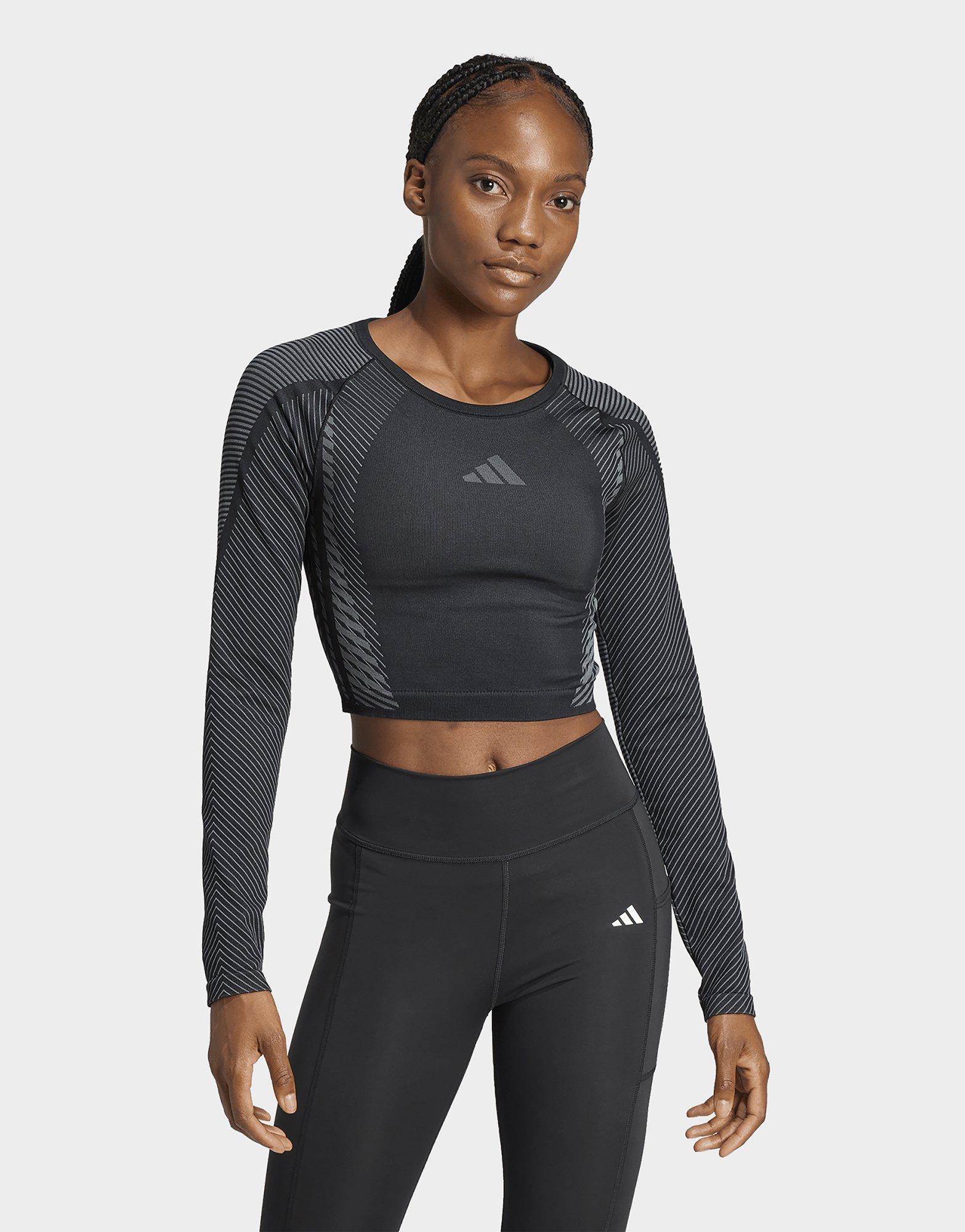adidas T-shirt manches longues maille sans coutures