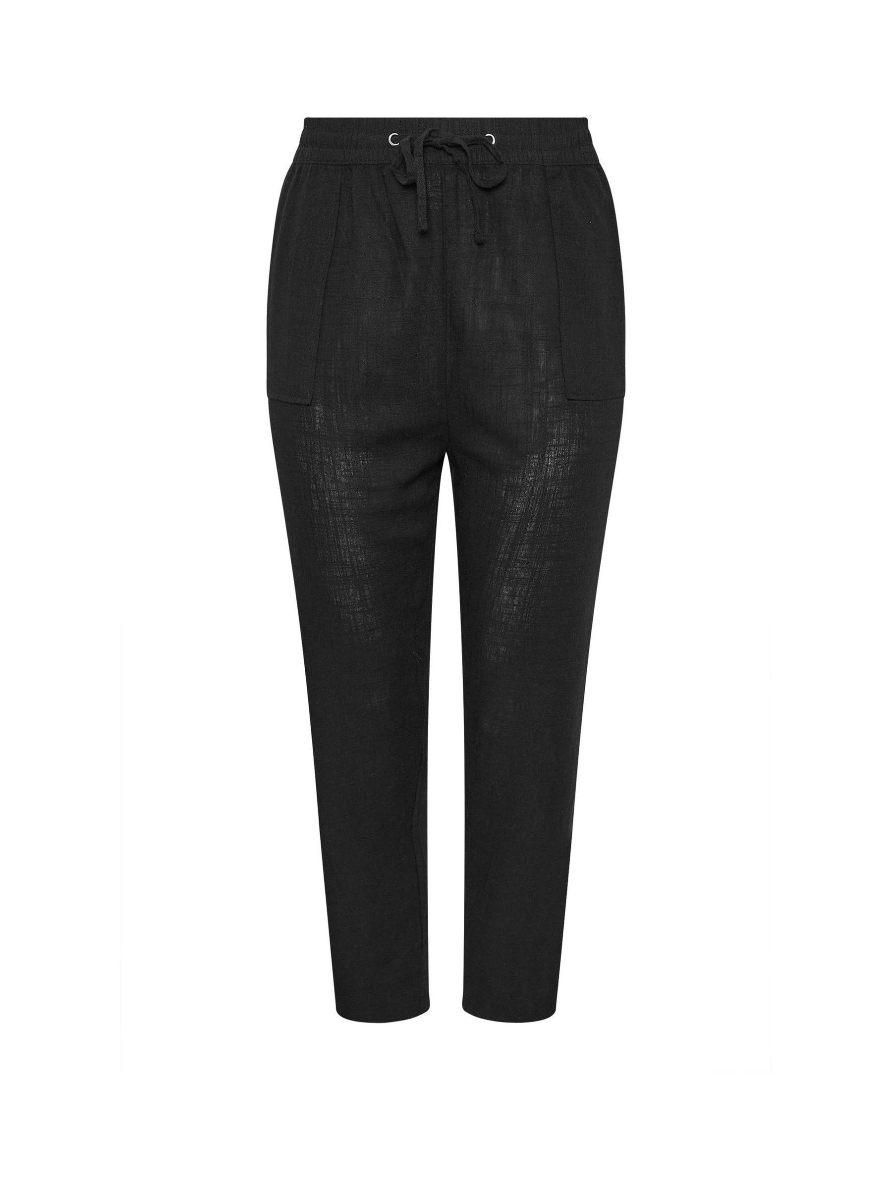Yours Curve - Linnen joggingbroek