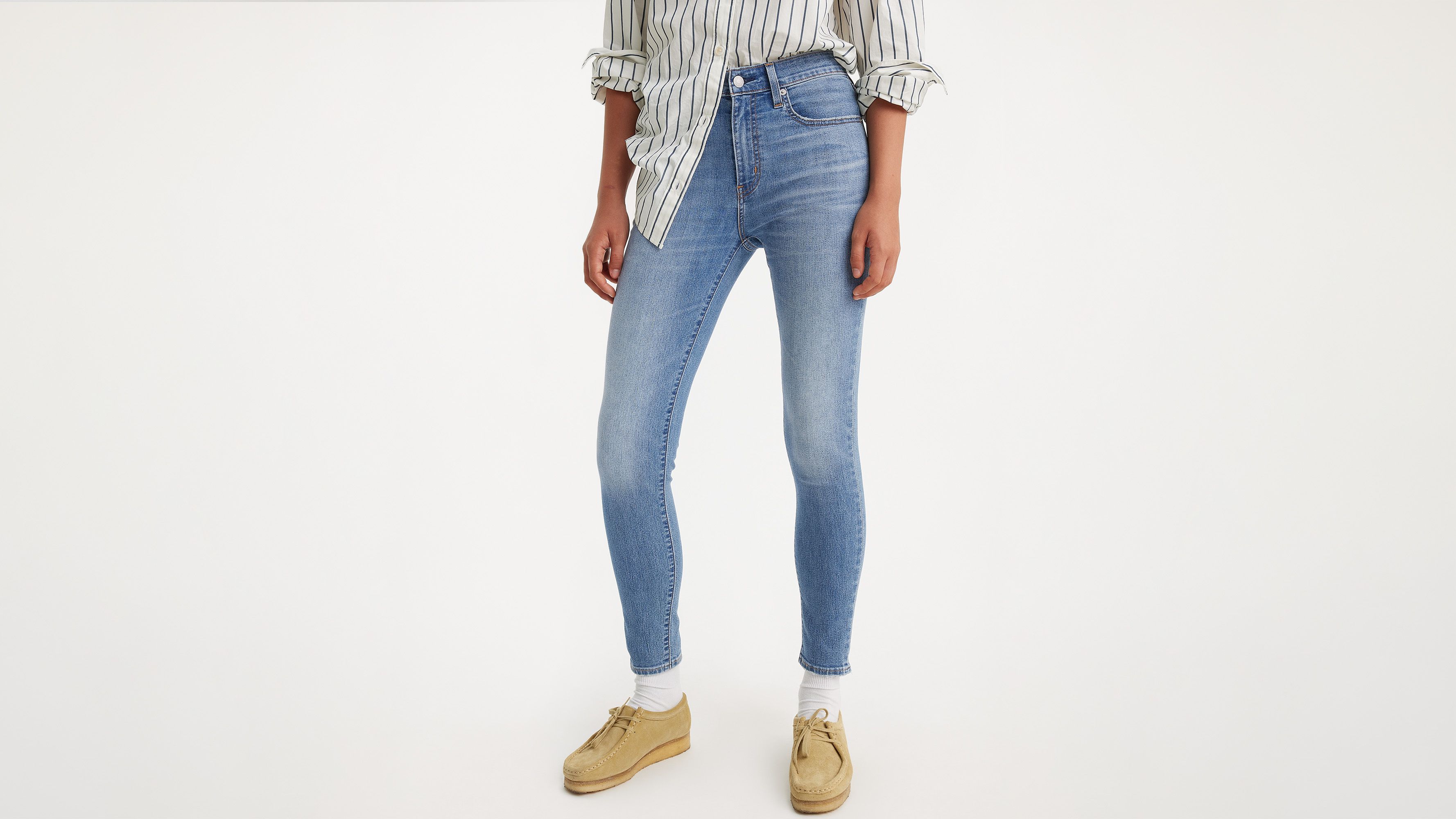 Jean 721™ taille haute Skinny Lightweight - Cool It Now You - Bleu