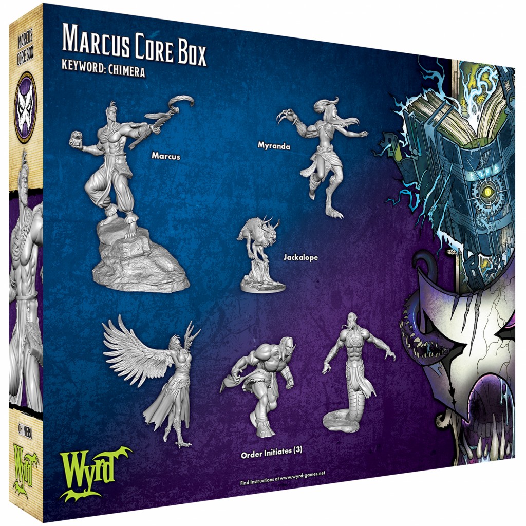 Malifaux 3E - Arcanists/Neverborn- Marcus Core Box