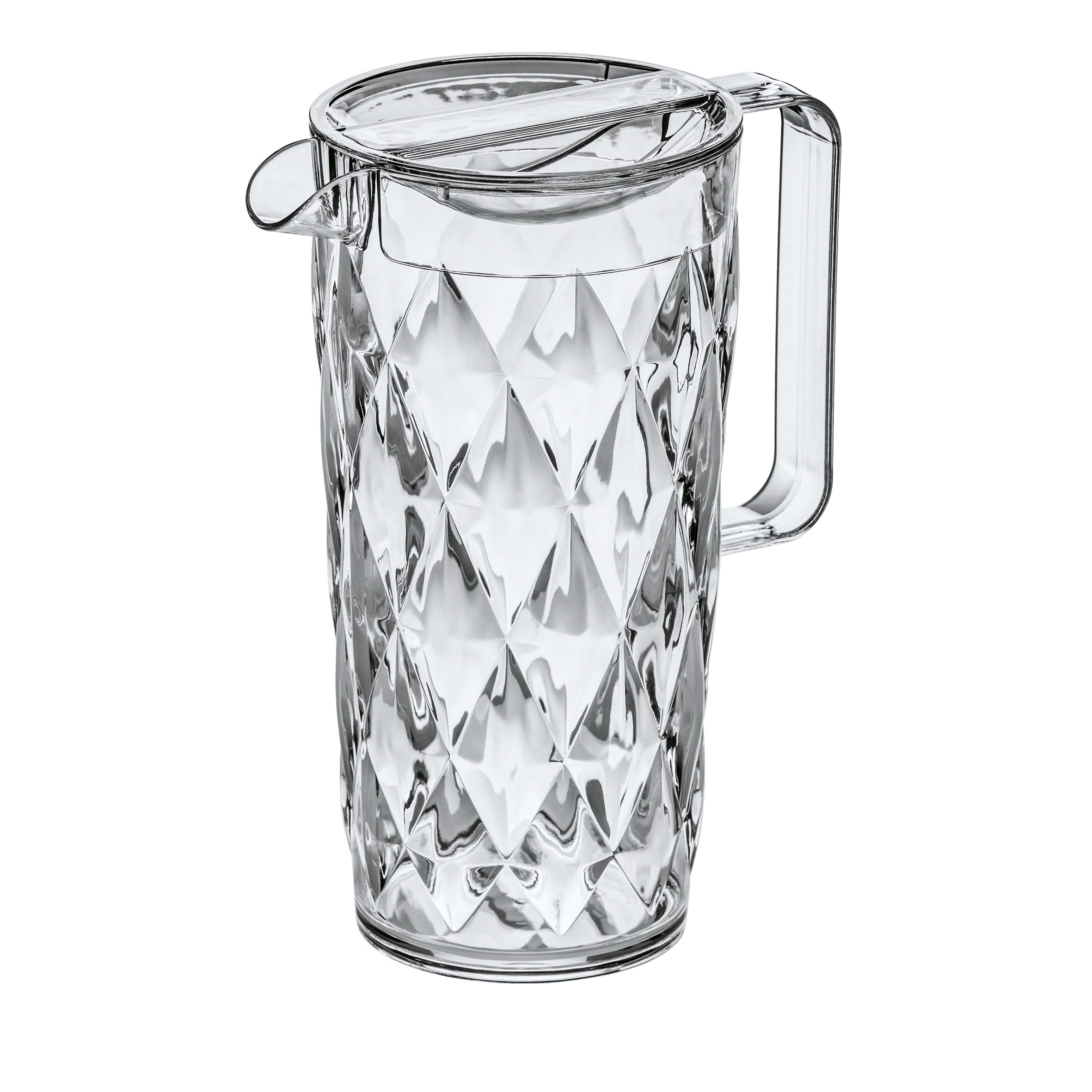 Koziol Schenkkan | Karaf - Onbreekbaar Superglas - Crystal 1.6 liter met 4 Waterglazen - 250 ml