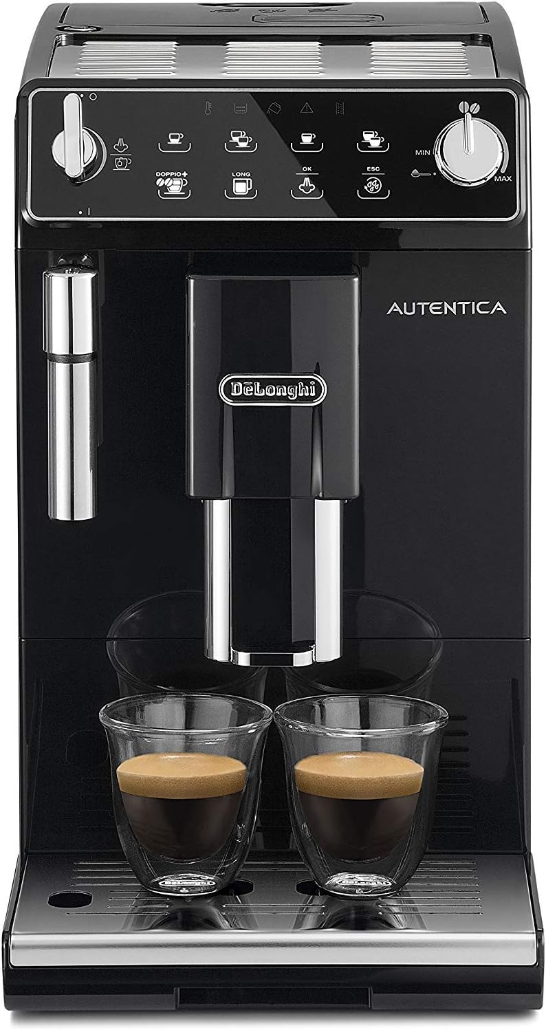 De'Longhi ETAM 29.510.B Autentica Kaffeevollautomat (Dampfdüse) , 1.3 liters, schwarz