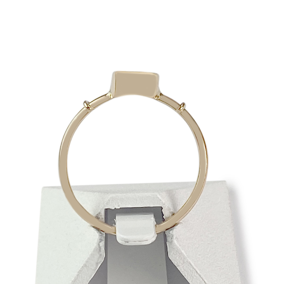 Bague d'occasion or 750 jaune saphir