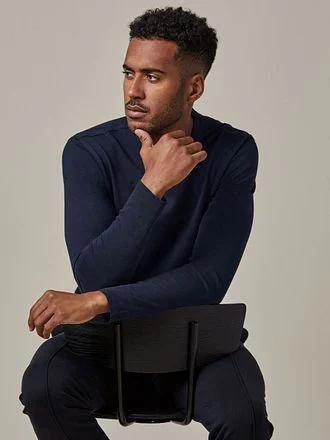 Profuomo Longsleeve T-Shirt Navy PP2T00002B-P kopen