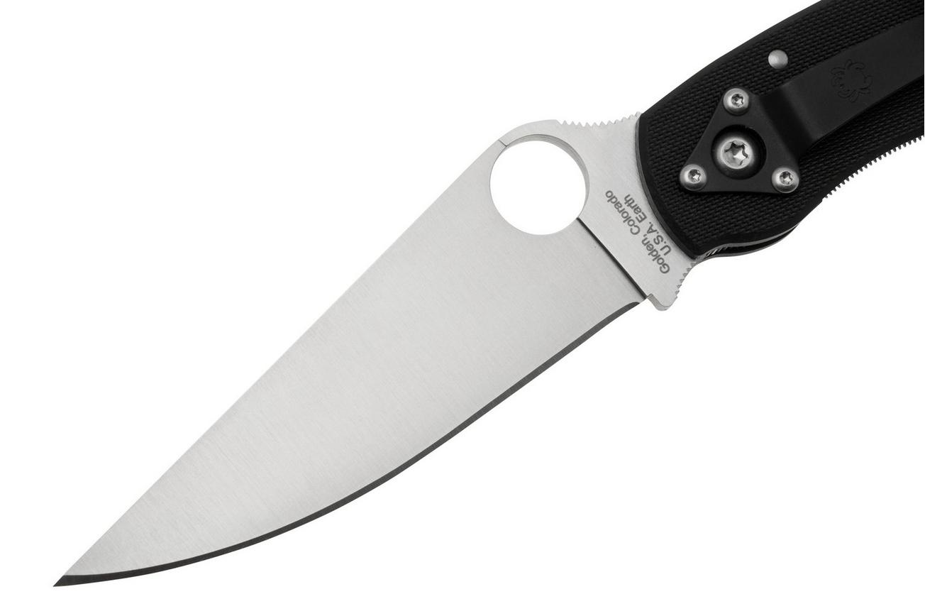 Spyderco Military Linkshandig C36GPLE zakmes