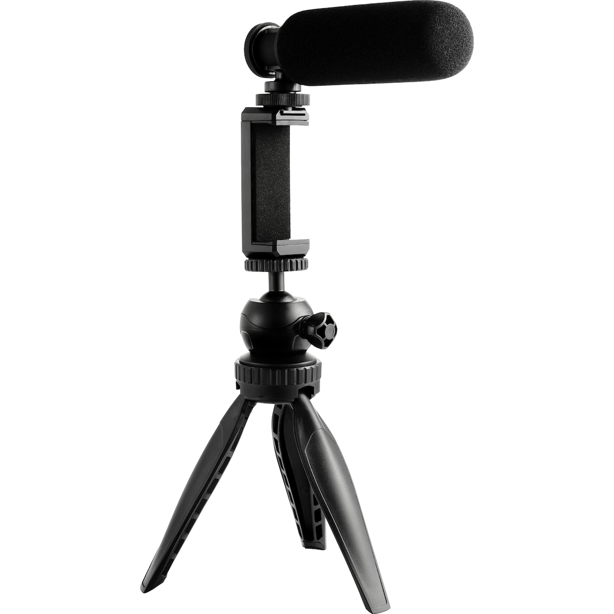 Wistream tripod med shotgun-mikrofon