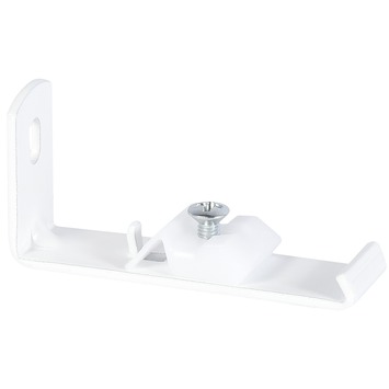 6 cm wandsteun t.b.v. gordijnrail Endless wit 2 stuks