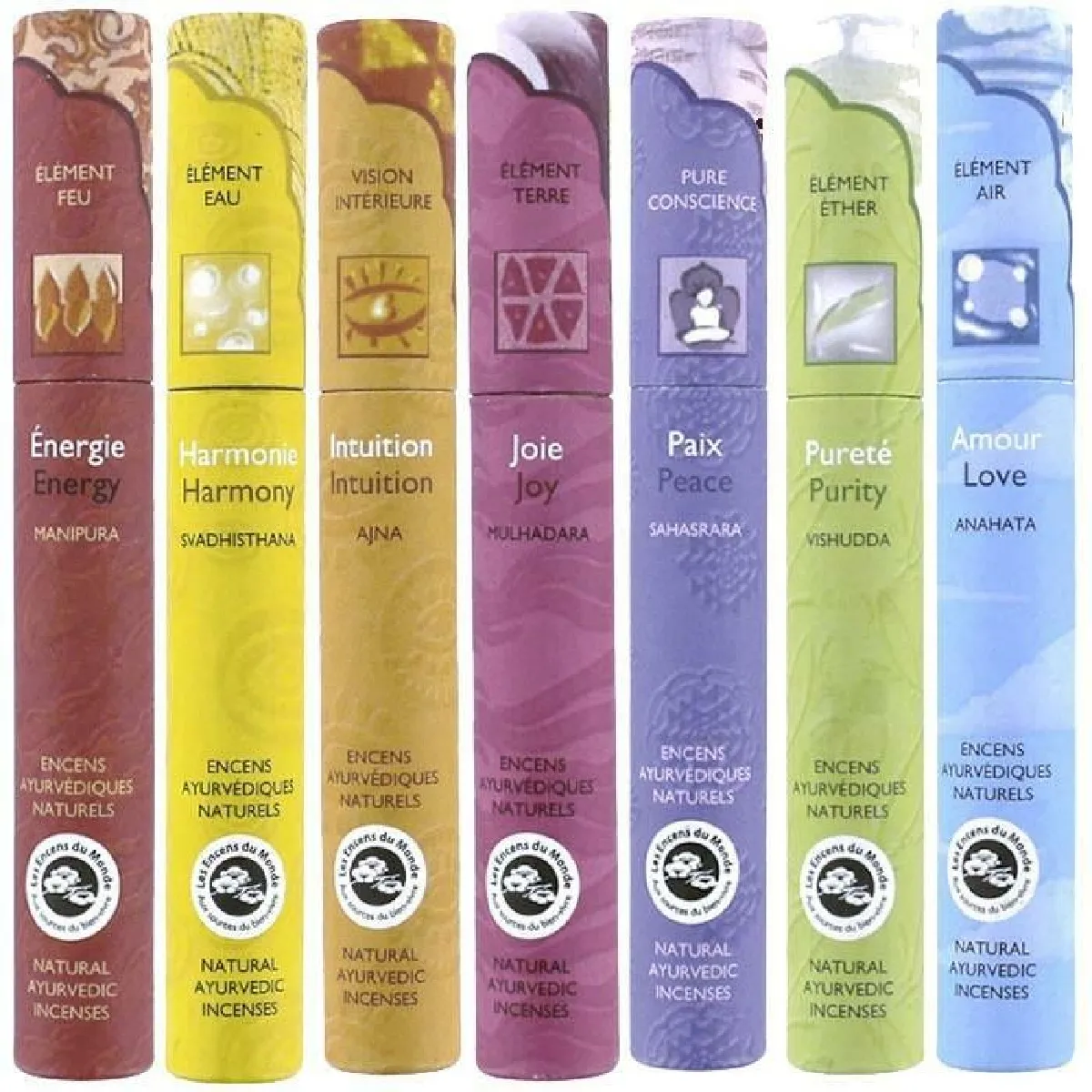 Aromandise Coffret encens ayurvédique