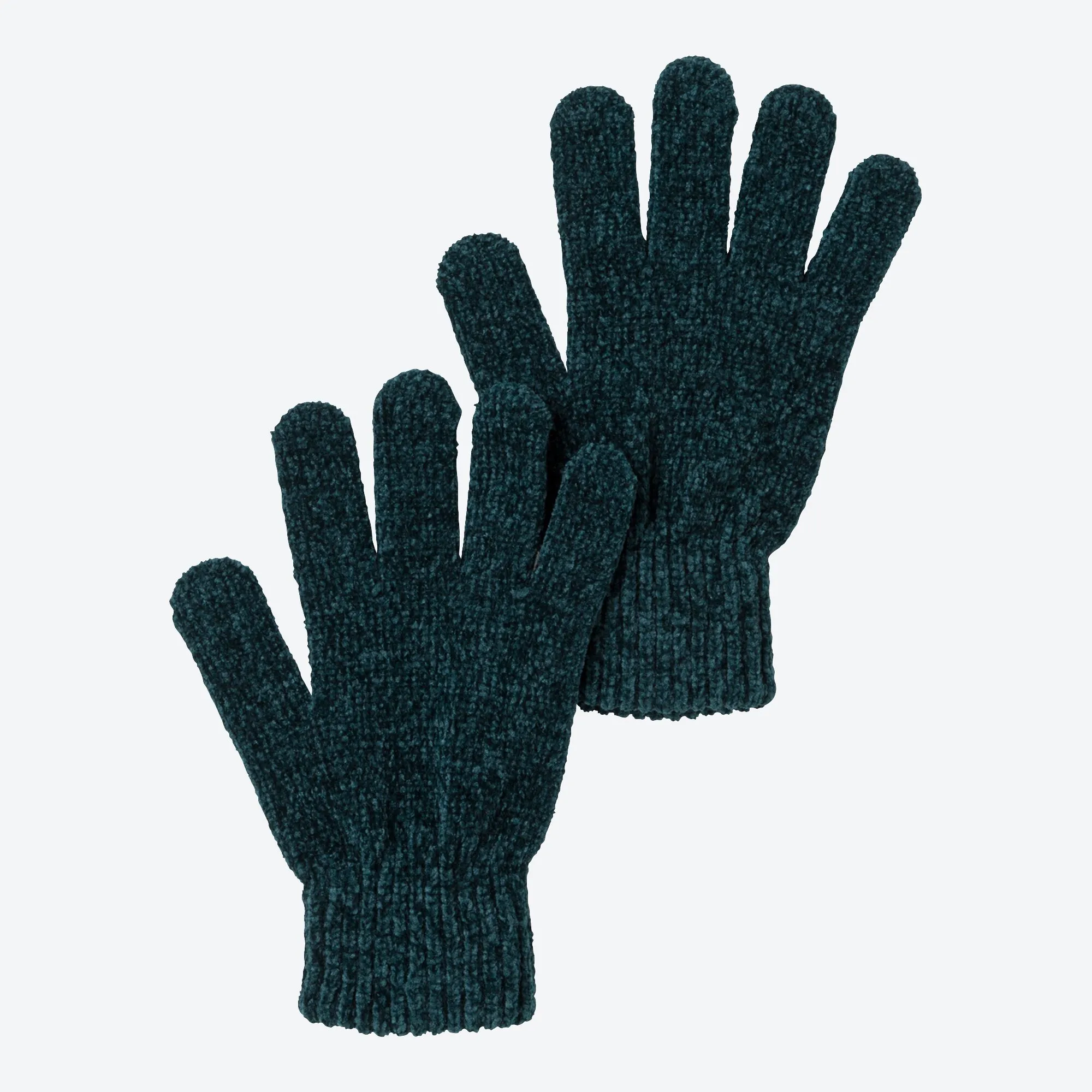 Damen-Strickhandschuhe aus Chenille